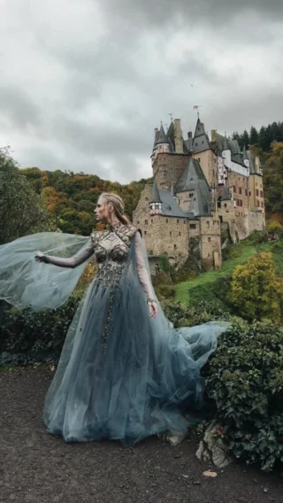 First day of tour and already so many photos 💫 Going back to this location after 5 years was such a miracle. I felt like I am connecting again but in a different ways. This location opens so many new opportunities to me since first time visiting in 2017. 📸 Not AI! 

Photographer @jovanarikalo 
Model @luce.del.sole 
Dress @chotronette 

#photography #dreamy #photoshootideas #art #fineartphotography