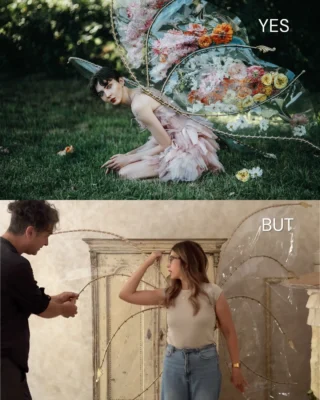 Yes, but… 🤭

I love this trend because it shows that behind every beautiful image, there’s often a completely different story—and a lot of hard work to bring it to life.🤫

🧚🏼‍♀️Every project starts long before I pick up my camera. Hours of preparation go into creating these large-scale scenes, building props, finding the perfect location, and making sure every detail fits the vision.

As challenging as the process can be, I genuinely enjoy every step of it. And nothing compares to the feeling of seeing the final image come to life exactly as I imagined it.

Which one is your favorite? ❤️

Photos @jovanarikalo 
Camera @canonemeapro 
#artphotography #creativeprocess